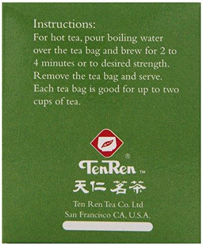 Ten Ren Jasmine Tea, 20-Count (Pack of 6) - Mighty Depot