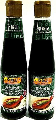 Lee kum Kee Seasoned Soy Sauce For Seafood 14 oz (Pack of 2) - Mighty Depot