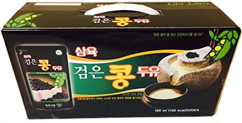 Sahmyook Black Bean Soy Milk, 6.5 Fl. Ounce (Pack of 20) - Mighty Depot