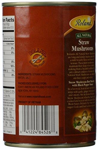 Roland: Mushrooms, Straw, Broken, 15 OZ - Mighty Depot