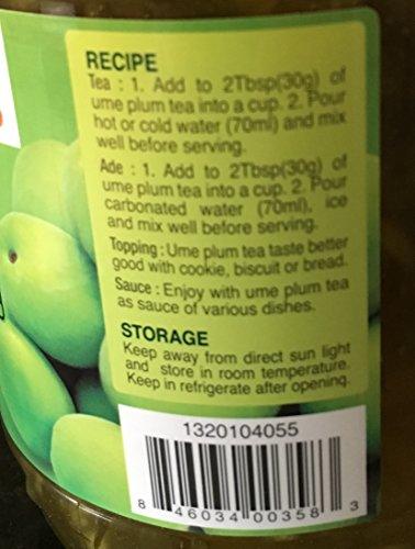 HAIO Ume Plum Tea - Sweet and Tangy Infused With Korean Ume Plums - Product of Korea 2.2 lb (1 kg) - Mighty Depot