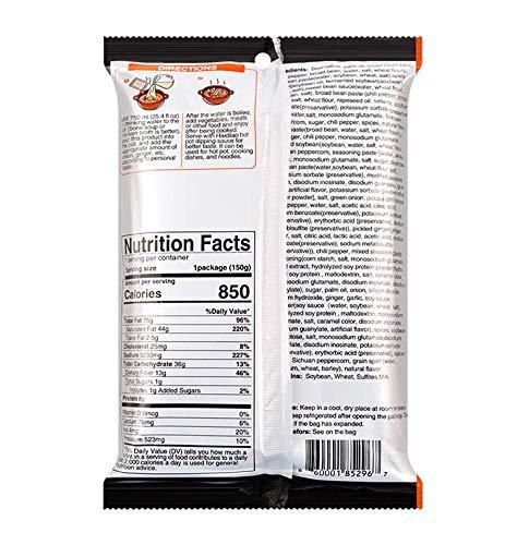 HAIDILAO Authentic Beef Tallow Hot Pot Sauce Premium Spicy Hot Pot Soup Base NEW ITEM 5.3oz (150g) X 2Bags - Mighty Depot