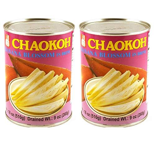 Chaokoh Banana Blossom in Brine (2 Pack, Total of 36oz) - Mighty Depot
