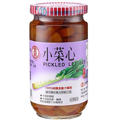 Kimlan Pickled Lettuce - Chunk with Soy Sauce, 14 Ounces, 1 Jar - Mighty Depot