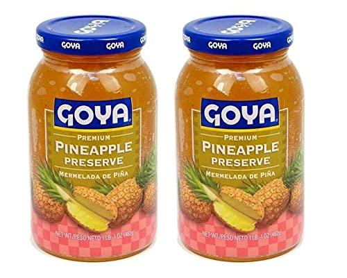 Goya Pineapple Preserves, Mermelada de Piña - 2 PACK, 482g. - Mighty Depot