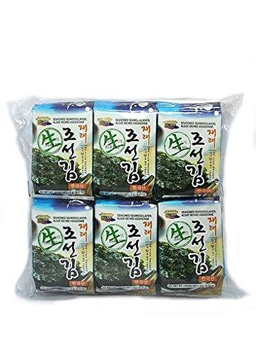 Seasoned Seaweed Laver,(pack of 12) - Mighty Depot