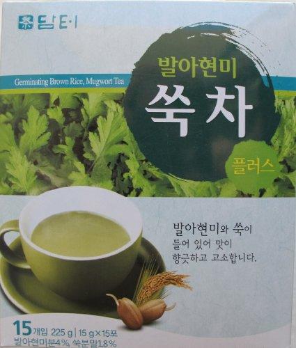 Damtuh Germinating Brown Rice, Mugwort Tea, 7.9 Ounce - Mighty Depot