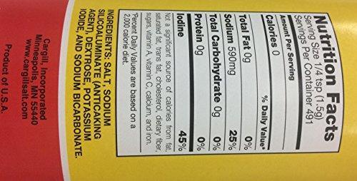 Red Cross Iodized Salt This Salt Supplies Iodide 26 Oz. Pack Of 3. - Mighty Depot