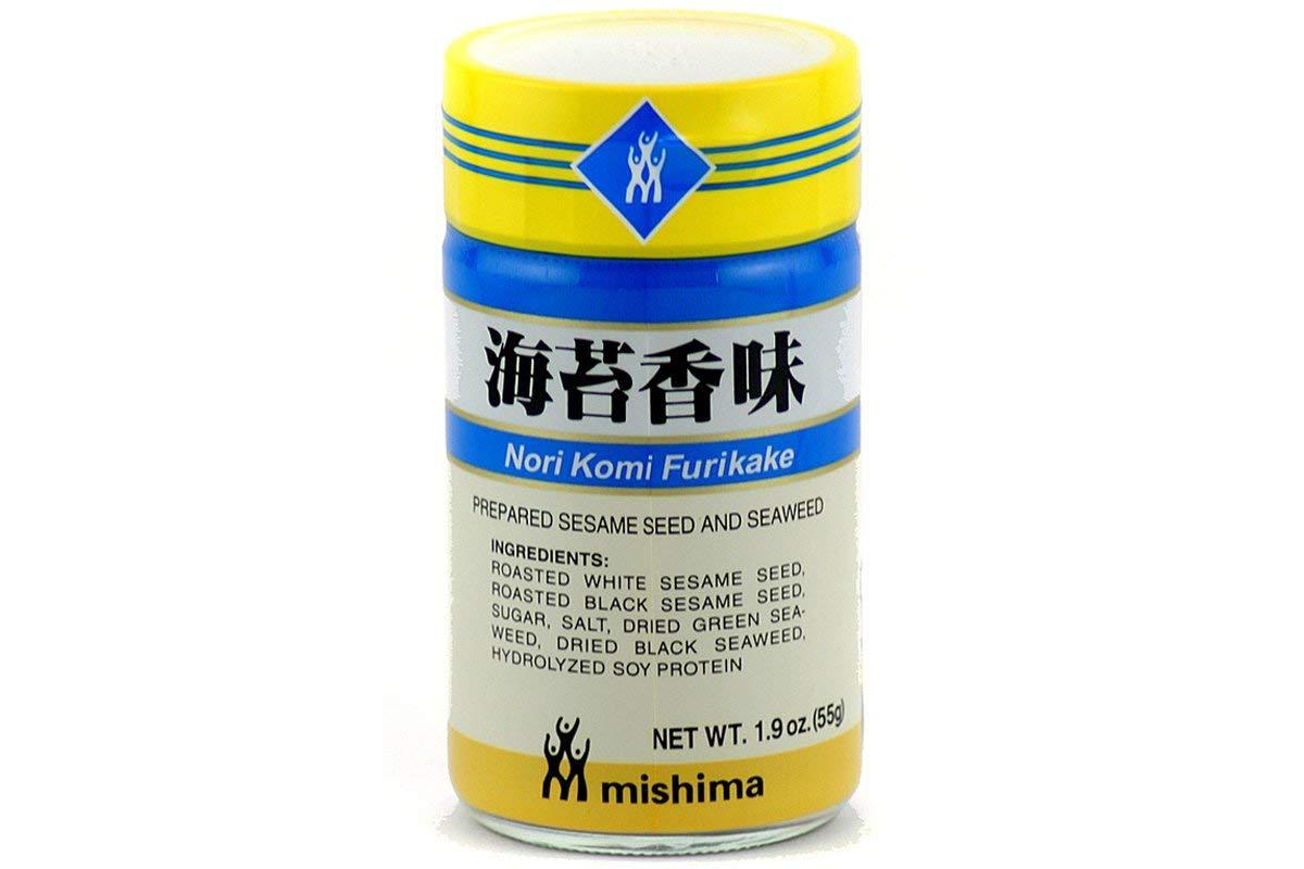 Nori Komi Furikake (Prepared Sesame Seed & Seaweed) - 1.9oz (Pack of 3) - Mighty Depot