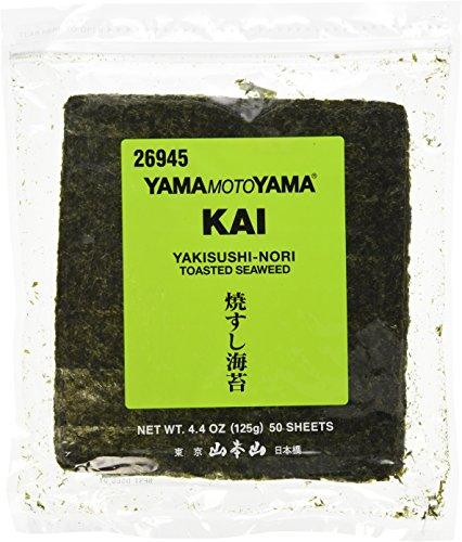 Yamamotoyama Sushi Nori Kai, 50 Count - Mighty Depot