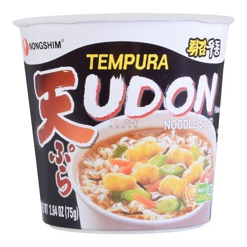 (Pack of 6) Nongshim Tempura Udon Cup Noodle Soup 2.64 OZ - Mighty Depot