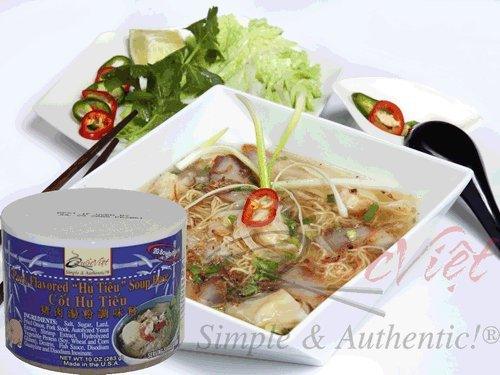 Quoc Viet Foods - Pork Flavored "Hu Tieu" Soup Base 10oz Cot Hu Tieu Brand - Mighty Depot