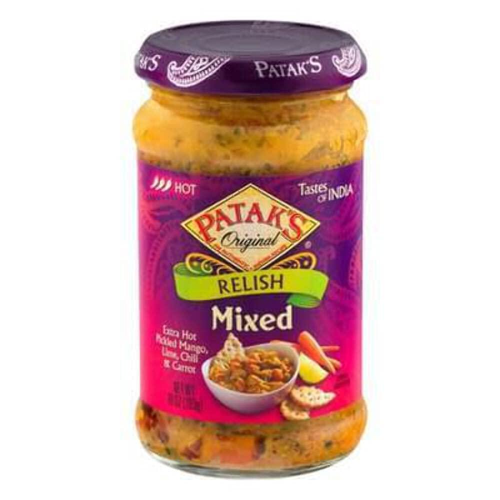 PATAKS RELISH PICKLED MIXED 10OZ - Mighty Depot