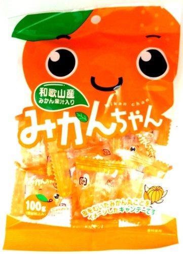 Kawaguchi confectionery Mikan-chan 100gX10 bags - Mighty Depot