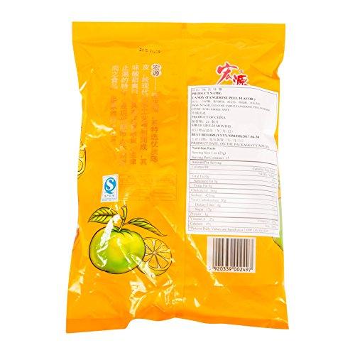 陳皮糖 Hongyuan Tangerine Peel Hard Candy (Sour Flavor) 12.30oz - Mighty Depot