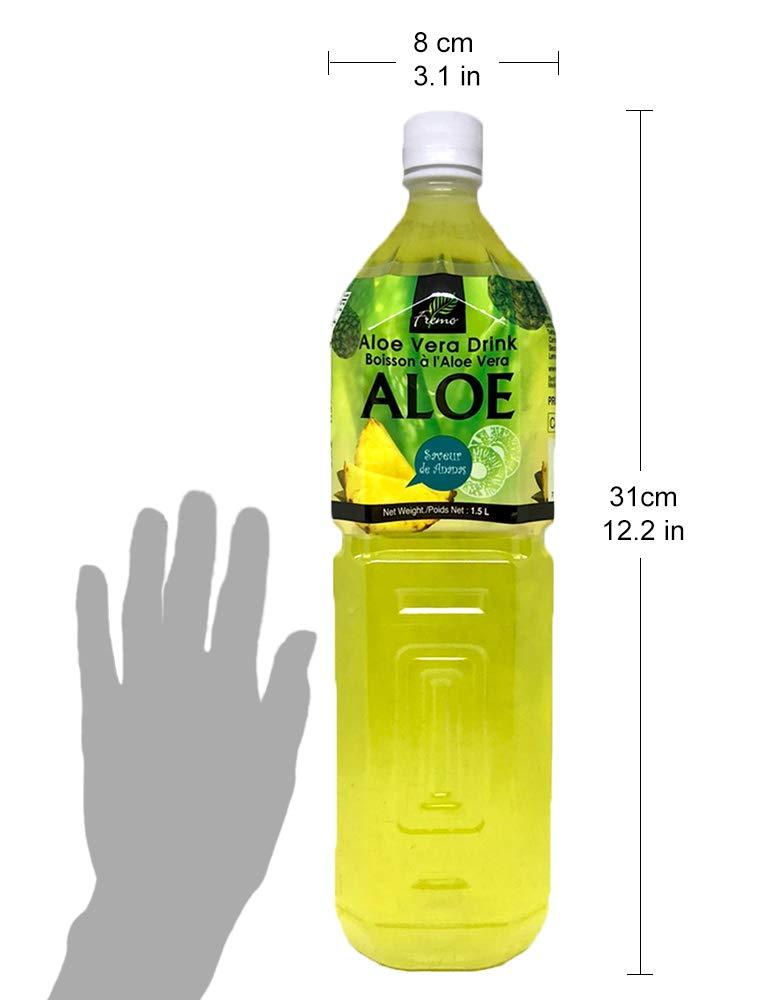 Fremo, Aloe Drink Pineapple Flavor (1.5 liter), 50.72 oz - Mighty Depot