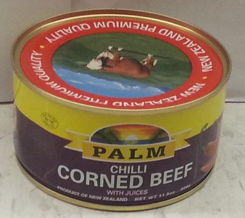 Palm Chili Corned Beef 11.5oz (4 Packs) - Mighty Depot