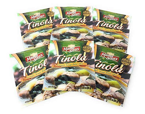 Mama Sita's Tinola Ginger Soup Base Mix, 0.88oz (25g) 6 Pack - Mighty Depot