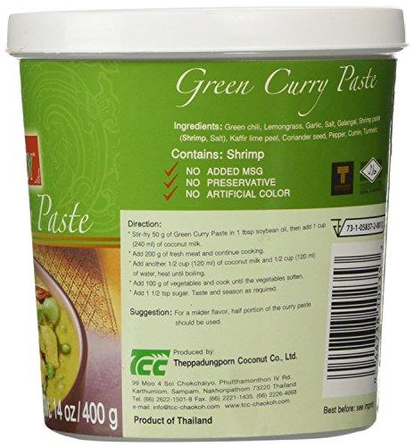 Green Curry Paste, 14 Oz (Pack of 2) - Mighty Depot
