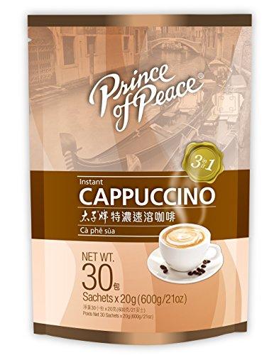 Prince of Peace 3 in 1 Instant Cappuccino (30 Sachets) - Mighty Depot