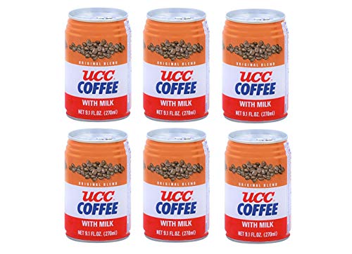 UCC Coffee with Milk Original Blend 270mL, 6 Pack - Mighty Depot