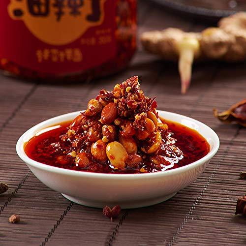 大瓶装350g川南油辣子四川油泼辣子自制香辣红油辣椒酱凉拌菜调料 - Mighty Depot