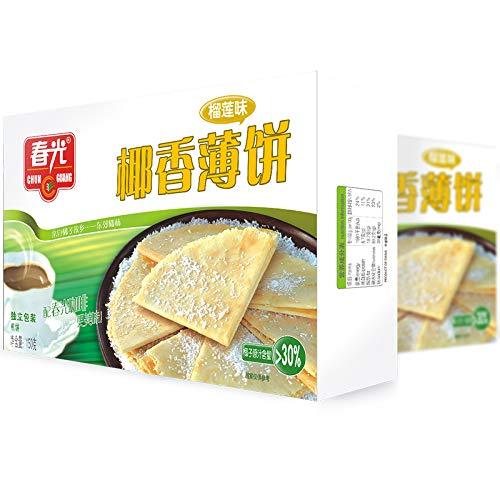Coconut Pancake (pack of 1) 春光食品 海南特产 椰香薄饼 - Mighty Depot
