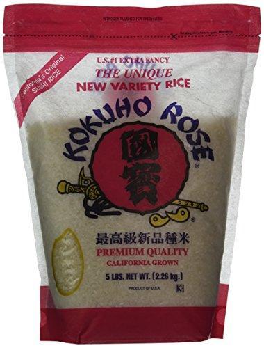 Kokuho Rice Sushi, 5 Lb - Mighty Depot