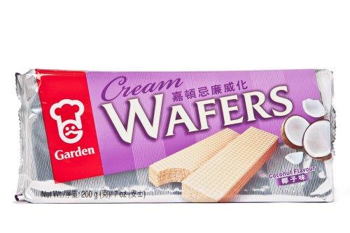 Garden - Cream Wafers - Coconut Flavour (Net Wt. 7 Oz.) - Mighty Depot
