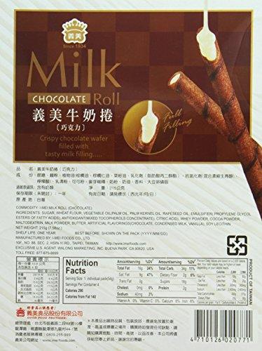 I Mei Milk Roll Family Pack, Chocolate, 11 Ounce - Mighty Depot