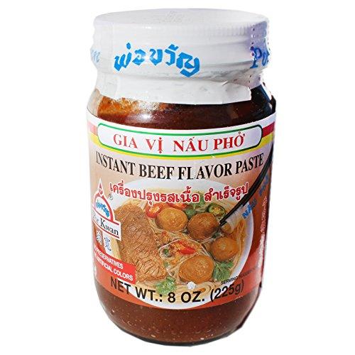 por-kwan instant soup paste (beef flavor) - 8oz - Mighty Depot