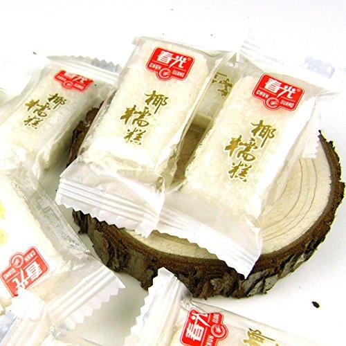 Chunguang Coconut Sticky Jelly, Coconut Paste, Coconut Soft Cookie, Candy, Sweets, Snack, Food - Mighty Depot