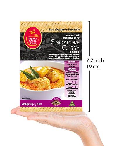 Prima Taste Singapore Curry Sauce Kit, 10.58 Ounce (Pack of 4) - Mighty Depot