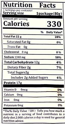 KuaiZuiDouGan snack square dried Bean curd (ChangSha Smelly, 5 Packs) - Mighty Depot