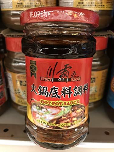 Spicy King Hot Pot Sauce 8 oz - Pack of 1 - Mighty Depot