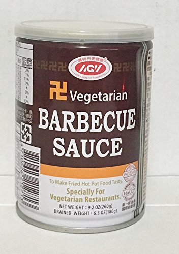 9.2oz AGV Vegetarian Barbecue Sauce, Pack of 1 - Mighty Depot