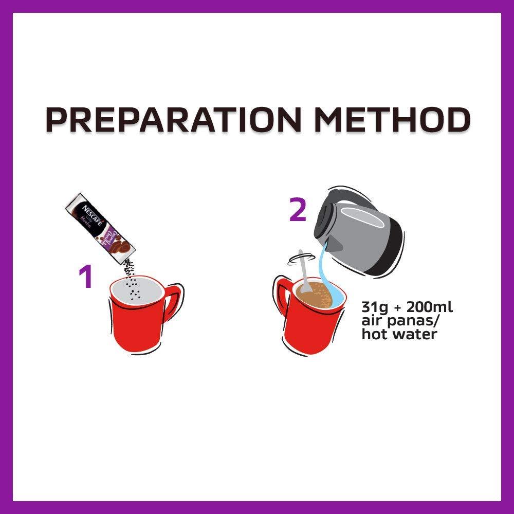 Nescafe 3 in 1 Tropical COCONUT Coffee Latte - Instant Coffee Packets - Single Serve Flavored Coffee Mix - Mighty Depot