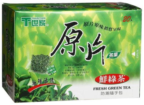 Tradition Tea, Fresh Green Tea, 20-Count Boxes (Pack of 6) - Mighty Depot