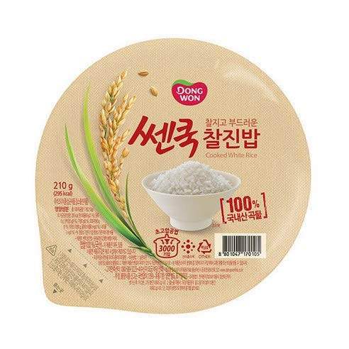 DongWon Cooked Flavored Rice 3pks (21.2 oz) (White Rice) - Mighty Depot