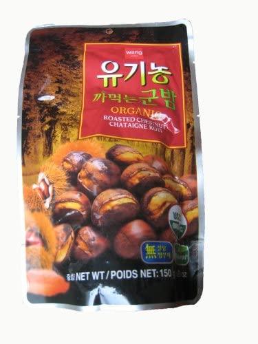 Wang - Organic Roasted Chestnuts (5.29 Oz. Bag) - Mighty Depot