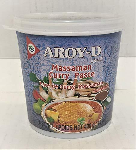 14oz Aroy D Massaman Curry Paste, Pack of 1 - Mighty Depot