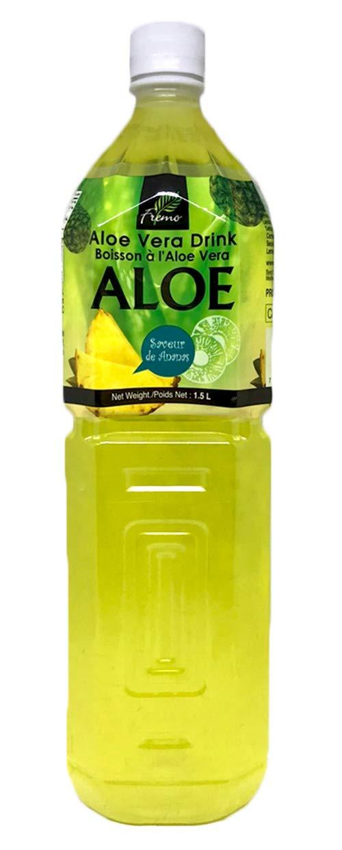 Fremo, Aloe Drink Pineapple Flavor (1.5 liter), 50.72 oz - Mighty Depot