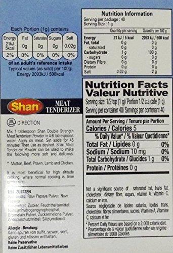 Shan Meat Tenderizer - 40 Gms X 6 Pcs - Mighty Depot