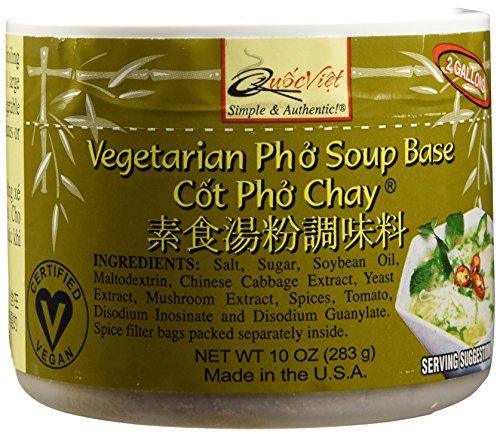Quoc Viet Foods Vegetarian "Pho" Soup Base 10oz Cot Pho Chay Brand - Mighty Depot
