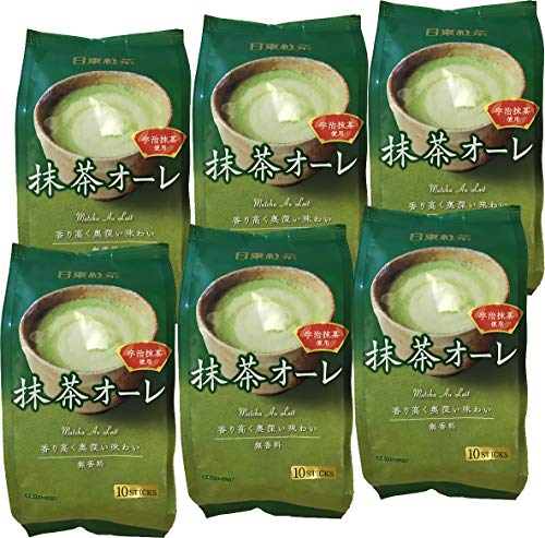 NItto Matcha Au Lait 10p 4.23oz (120g) (6 Pack) - Mighty Depot