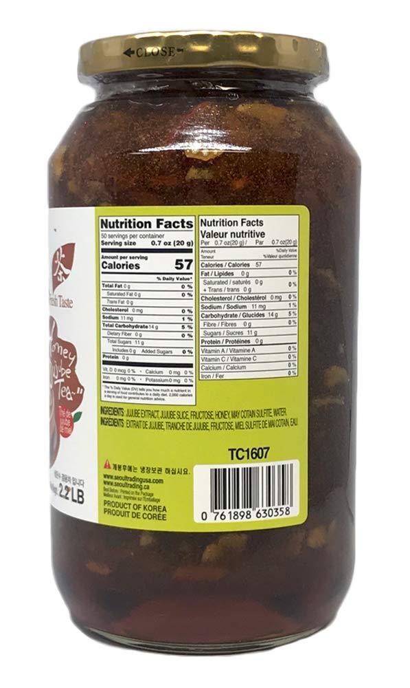 Choripdong Korean Honey Jujube Tea 2.2lbs - Mighty Depot