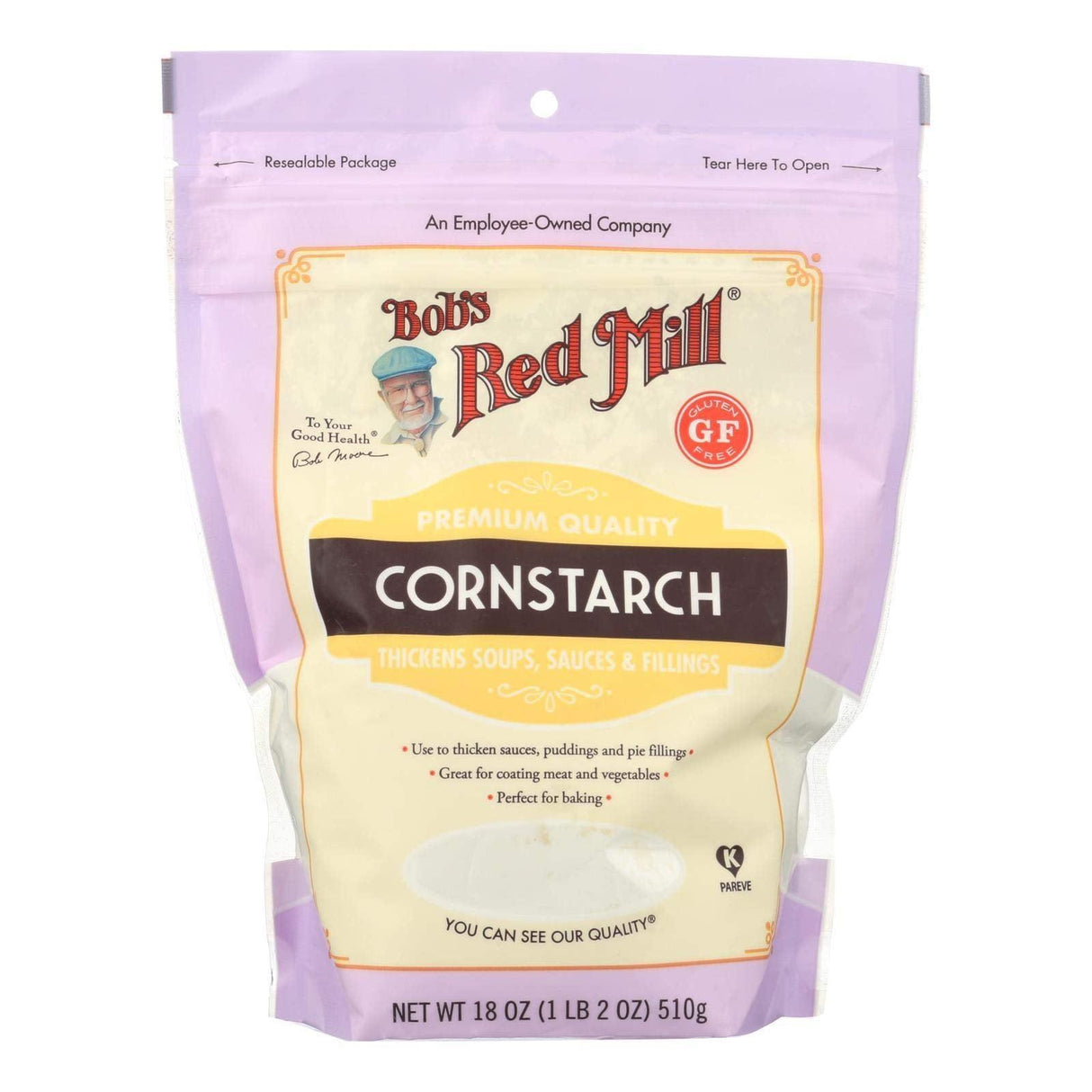 Bob's Red Mill Cornstarch , 18 OZ - Mighty Depot