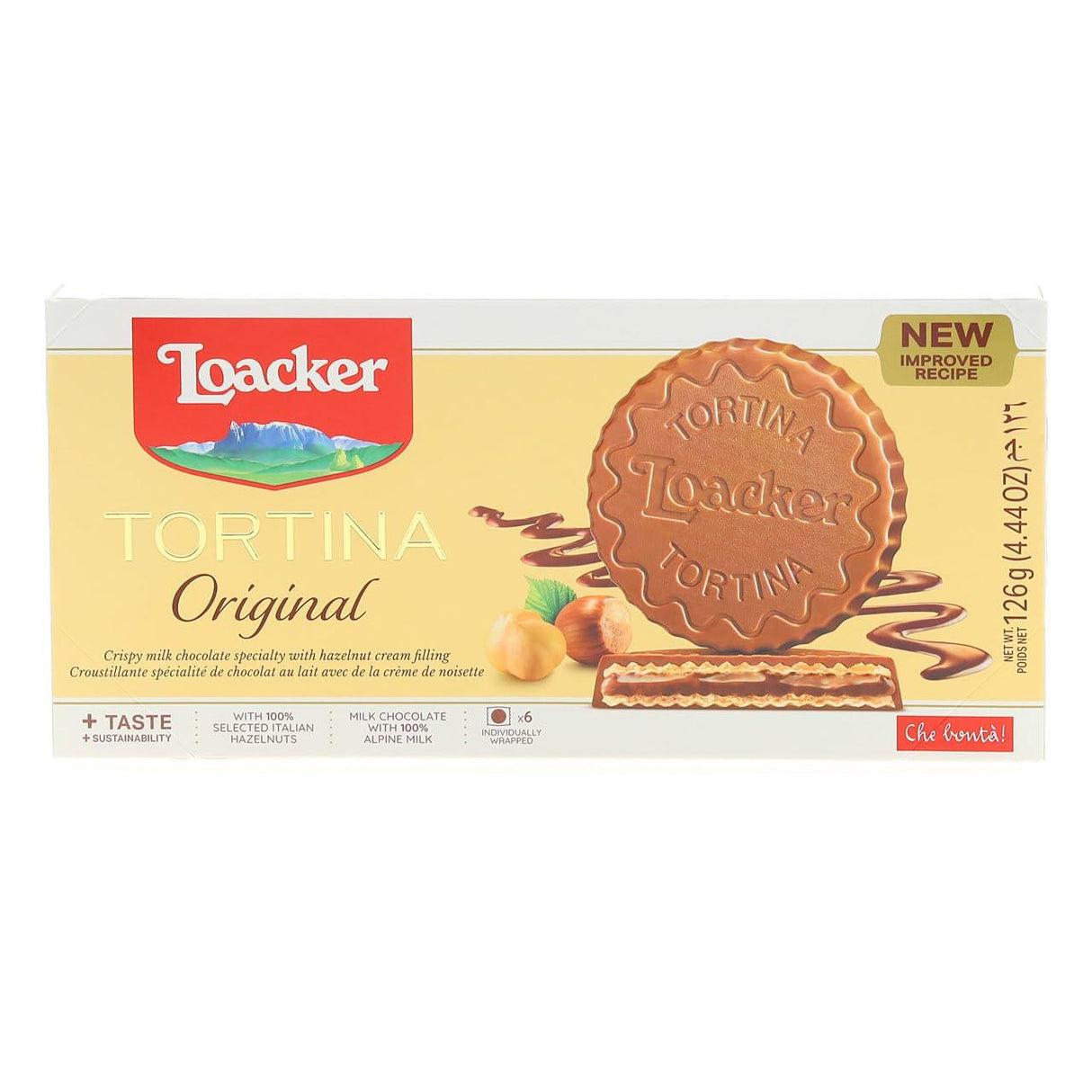 Loacker Tortina 3 PACK BUNDLE | 3 DIFFERENT Flavors | 4.44 Oz Each Pack - Mighty Depot