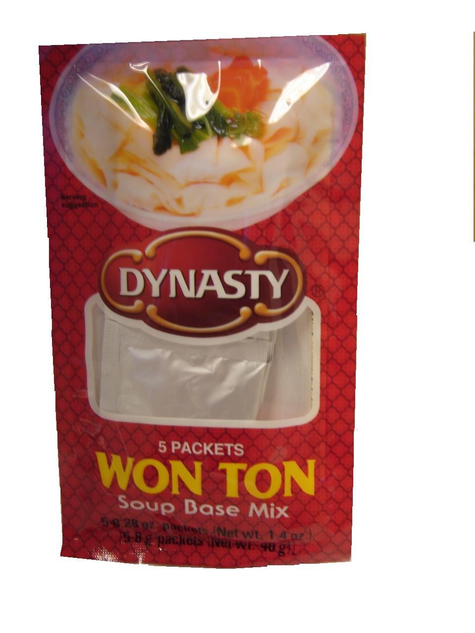 Dynasty Wonton Soup Base, 1.4-Ounce Units (Pack of 24) - Mighty Depot