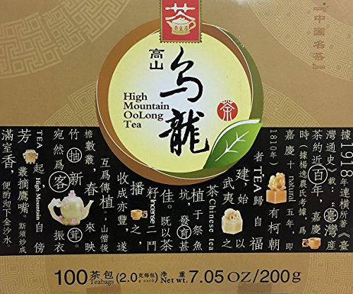 High Mountain OoLong Tea - (100 Teabags) - Mighty Depot